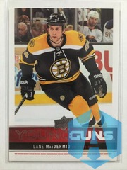 2012-13 Upper Deck Young Guns Rookie #204 Lane MacDermid Boston Bruins